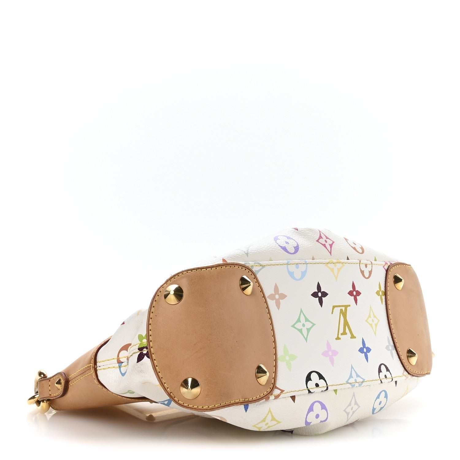 Louis Vuitton Monogram Multicolor Judy PM White 4 of 11