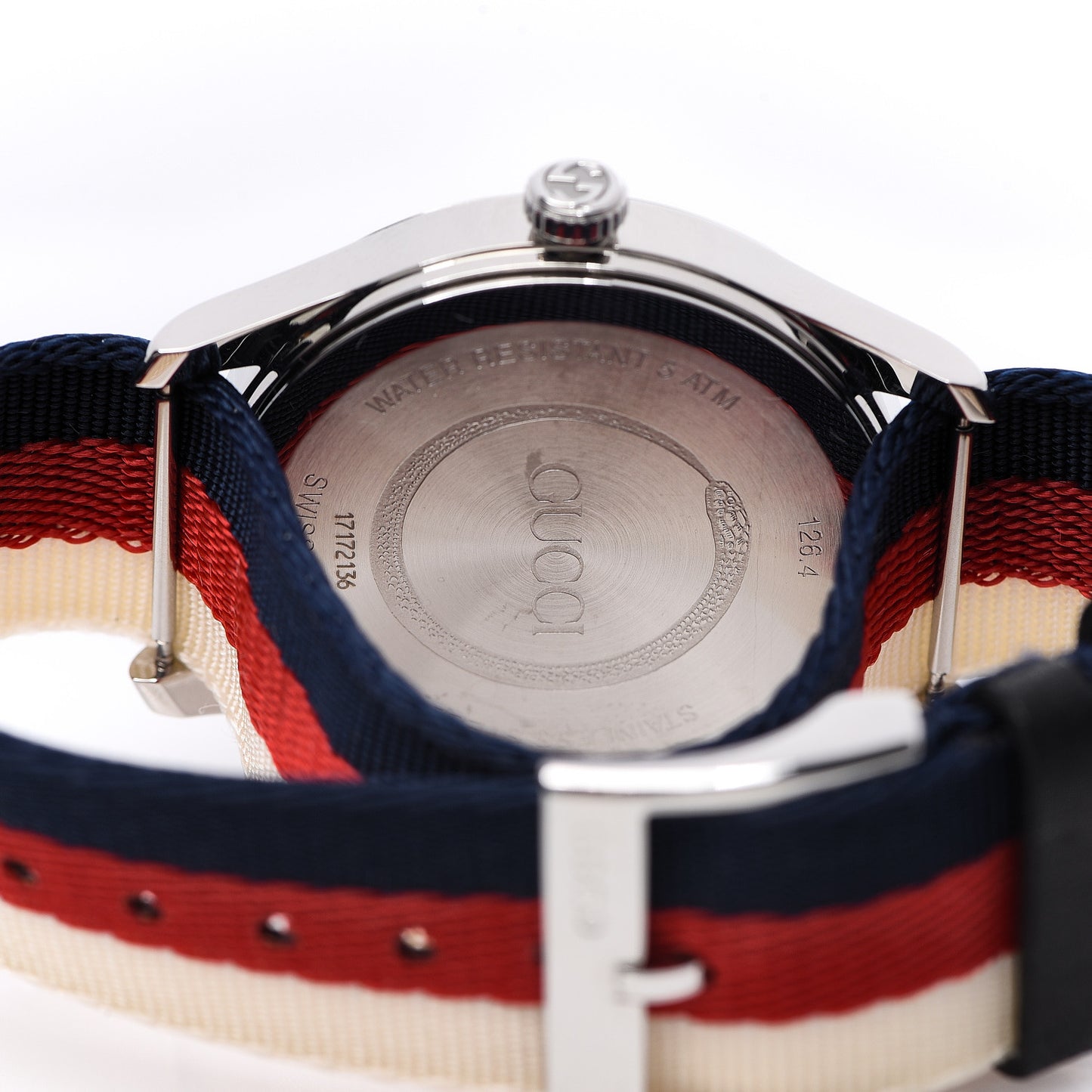 Stainless Steel Nylon 38mm Le Marche Des Merveilles Wolf Quartz Watch Navy