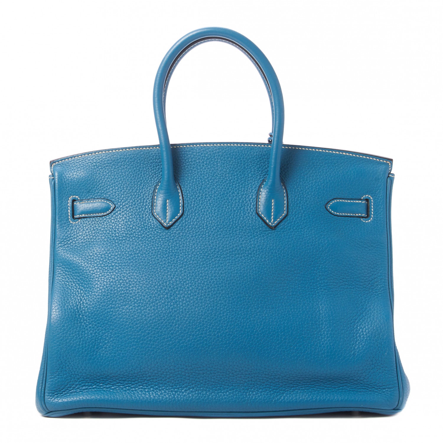 Hermes Togo Birkin 35 Blue Jean 4 of 31