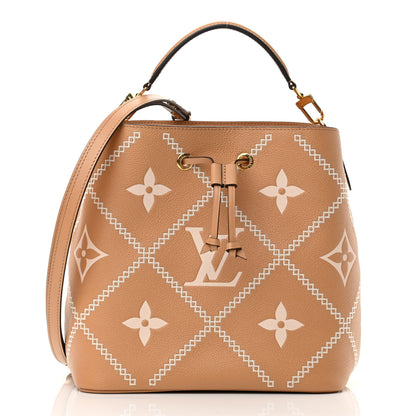 Louis Vuitton Empreinte Monogram Giant Broderies Neonoe MM Arizona 3 of 11