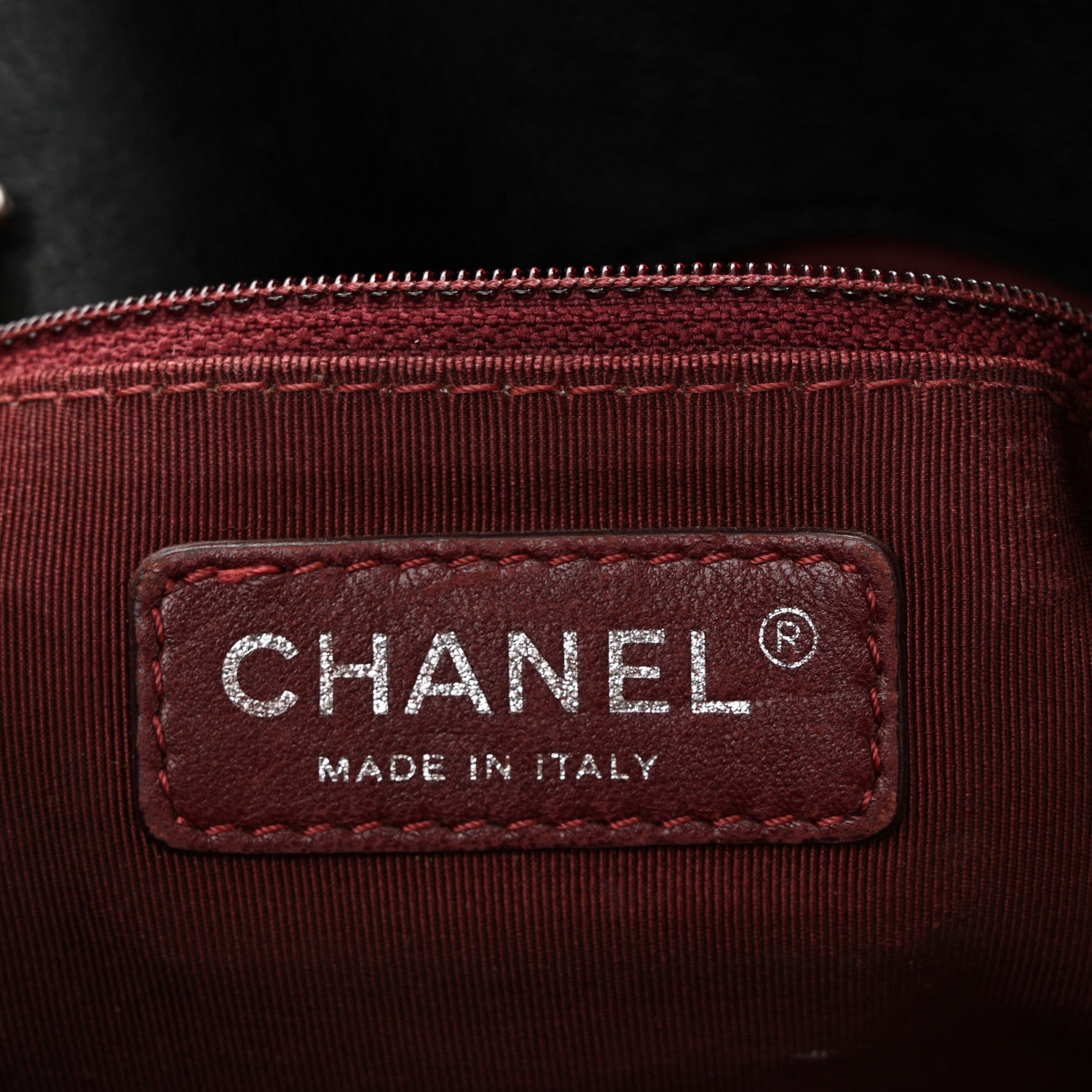 Chanel Caviar Quilted French Riviera Tote Black 6 of 13