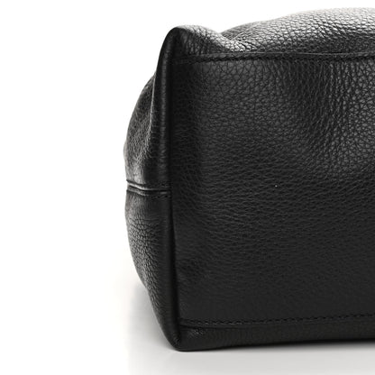 Gucci Pebbled Calfskin Studded Medium Soho Chain Shoulder Bag Black 9 of 11