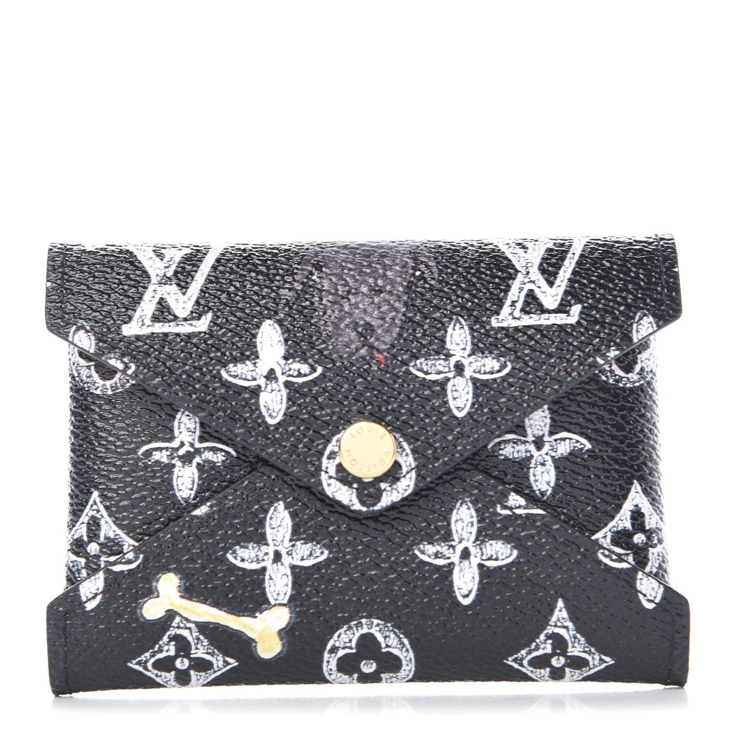 Catogram Small Kirigami Pochette Insert Black White