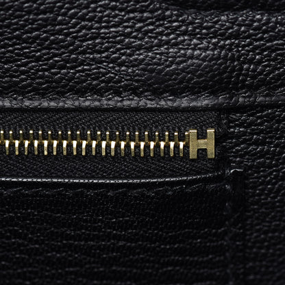 Hermes Taurillon Novillo Shiny Niloticus Crocodile Birkin Touch 30 Black 20 of 32
