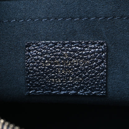 Louis Vuitton Metallic Empreinte Monogram Giant Speedy Bandouliere 20 Navy Nacre 6 of 8