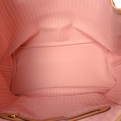 Louis Vuitton Damier Azur Neo Neverfull GM Rose Ballerine 6 of 10