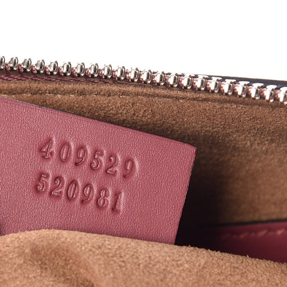 Gucci GG Supreme Monogram Blooms Small Boston Beige Multicolor Dry Rose 9 of 10