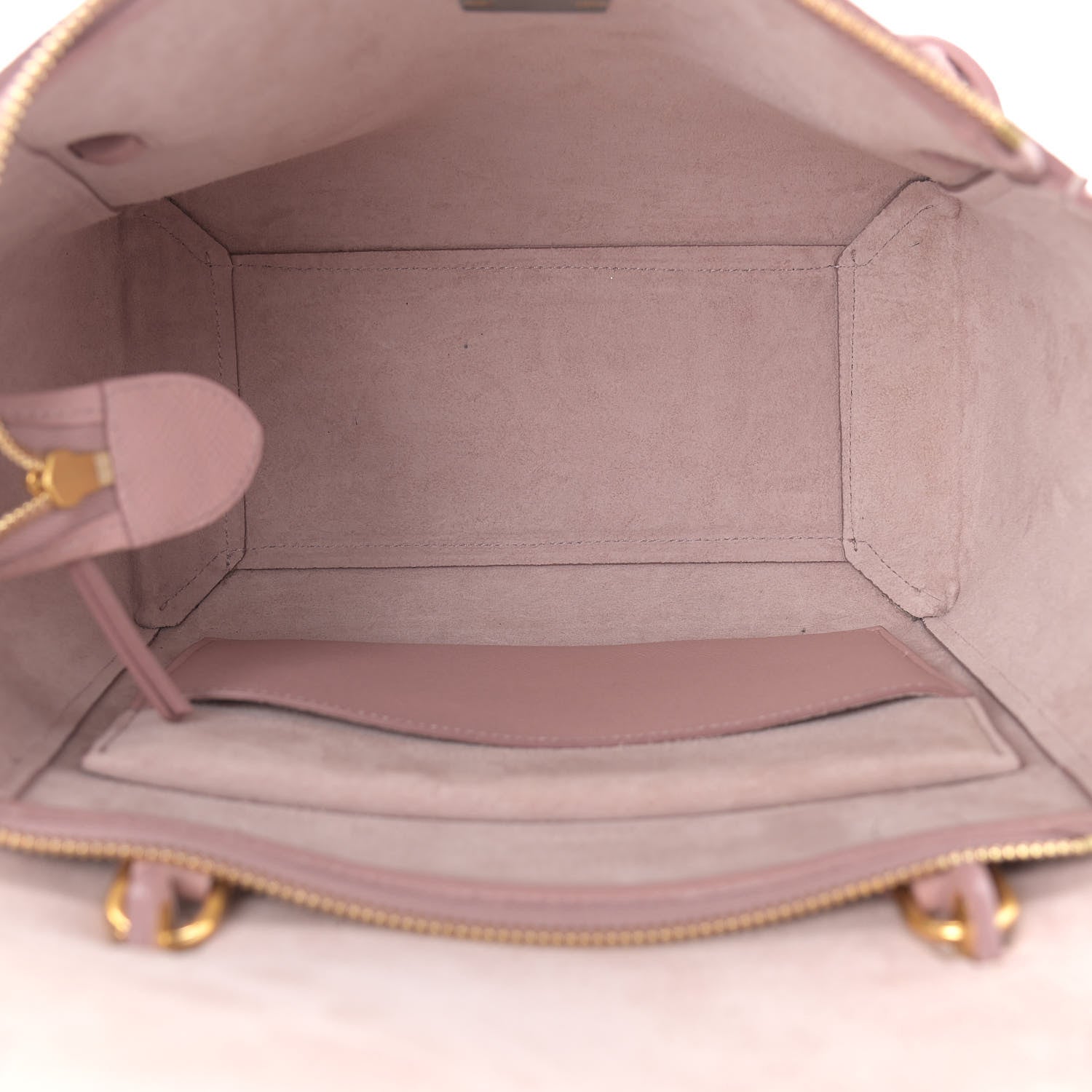 Celine Grained Calfskin Micro Belt Bag Vintage Pink 5 of 11