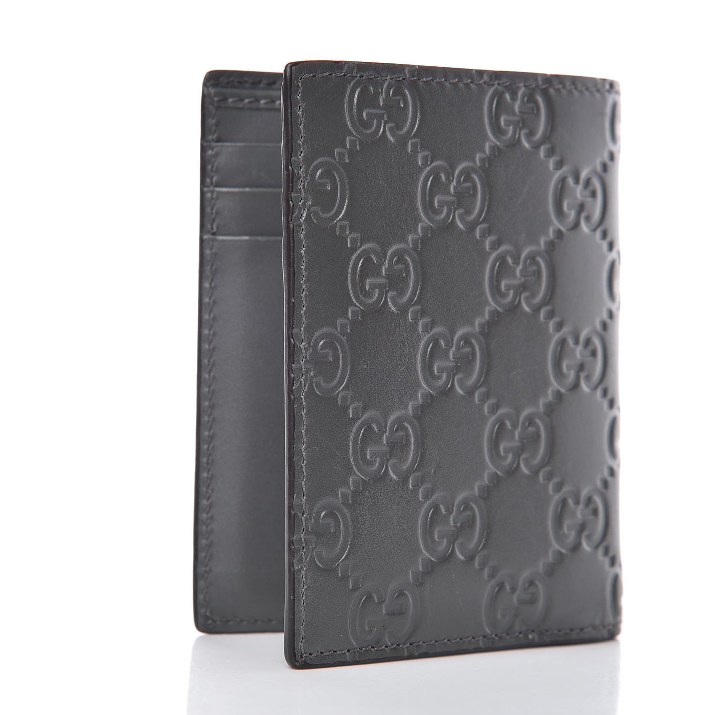 Guccissima Bi-Fold Wallet Grey
