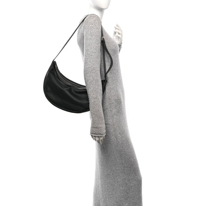 Mansur Gavriel Soft Calfskin Moon Sling Bag Black 2 of 9