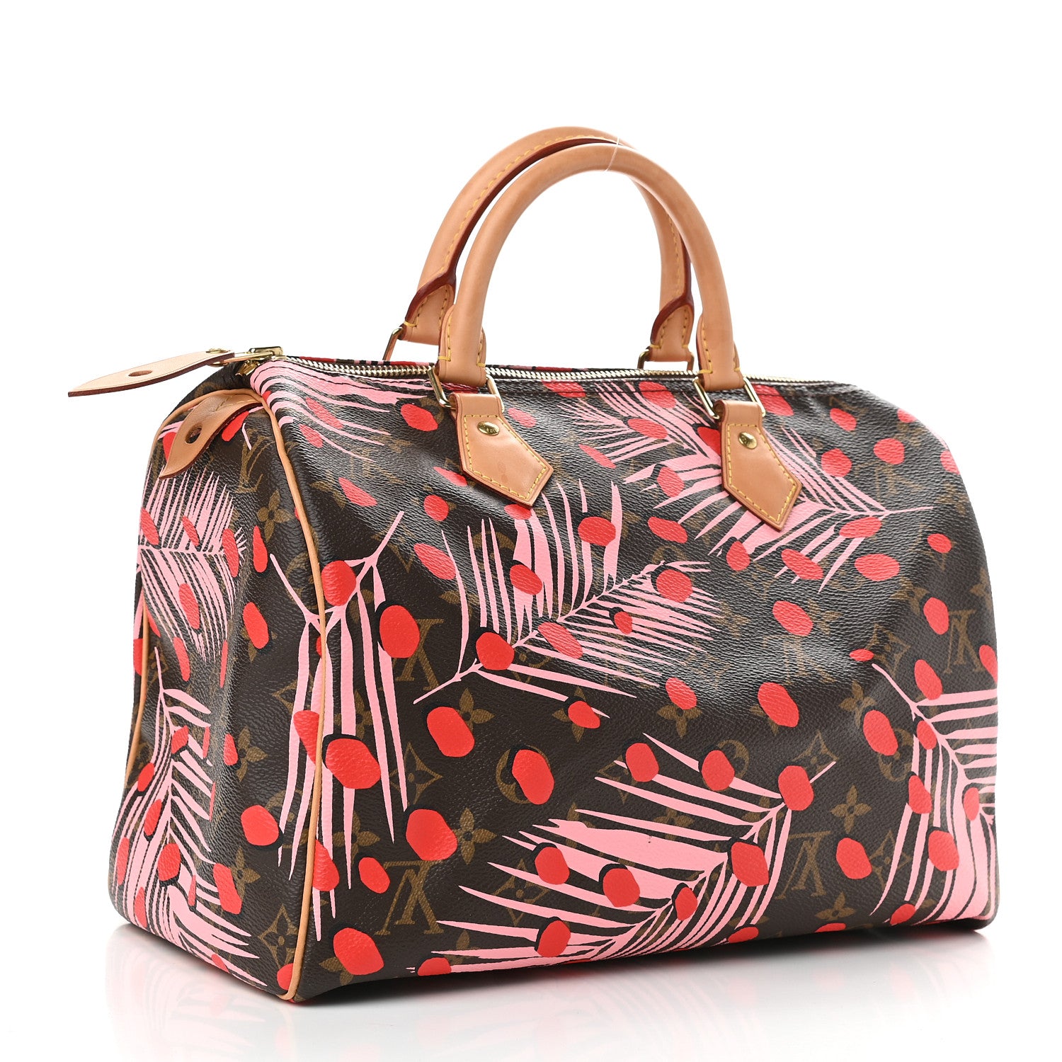 Louis Vuitton Monogram Jungle Dots Speedy 30 Sugar Pink Poppy 3 of 9