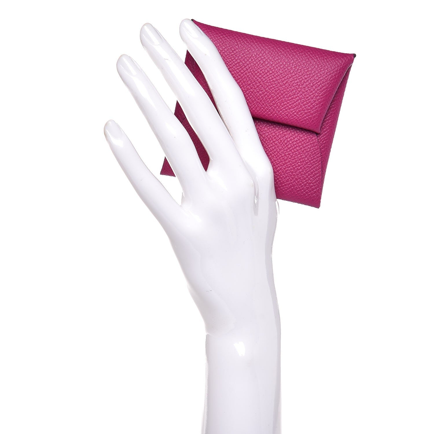 Hermes Epsom Bastia Coin Purse Rose Pourpre 2 of 8