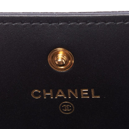 Chanel Caviar Timeless CC Large Gusset Flap Wallet Black 6 of 9