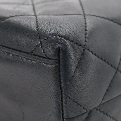 Chanel Lambskin Quilted Flap Shoulder Bag Black 9 of 16