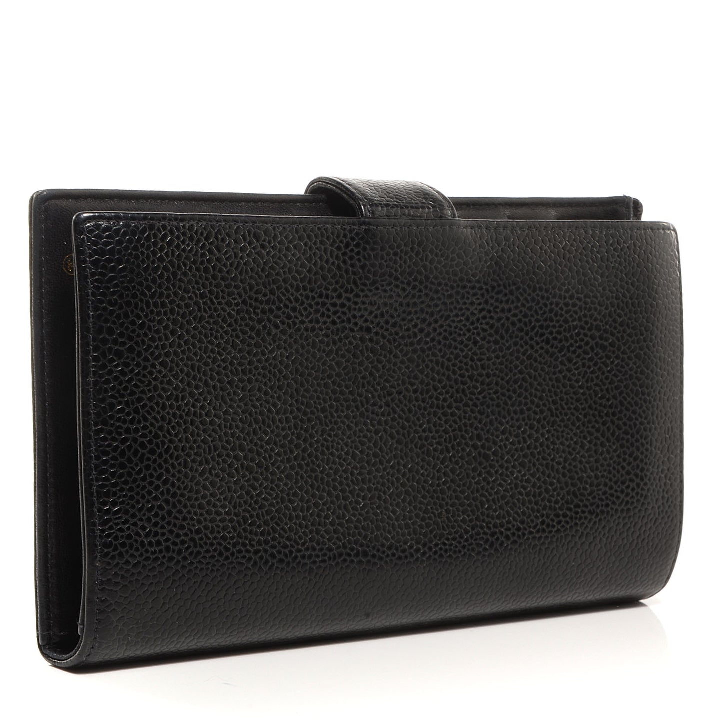 Caviar CC French Wallet Black
