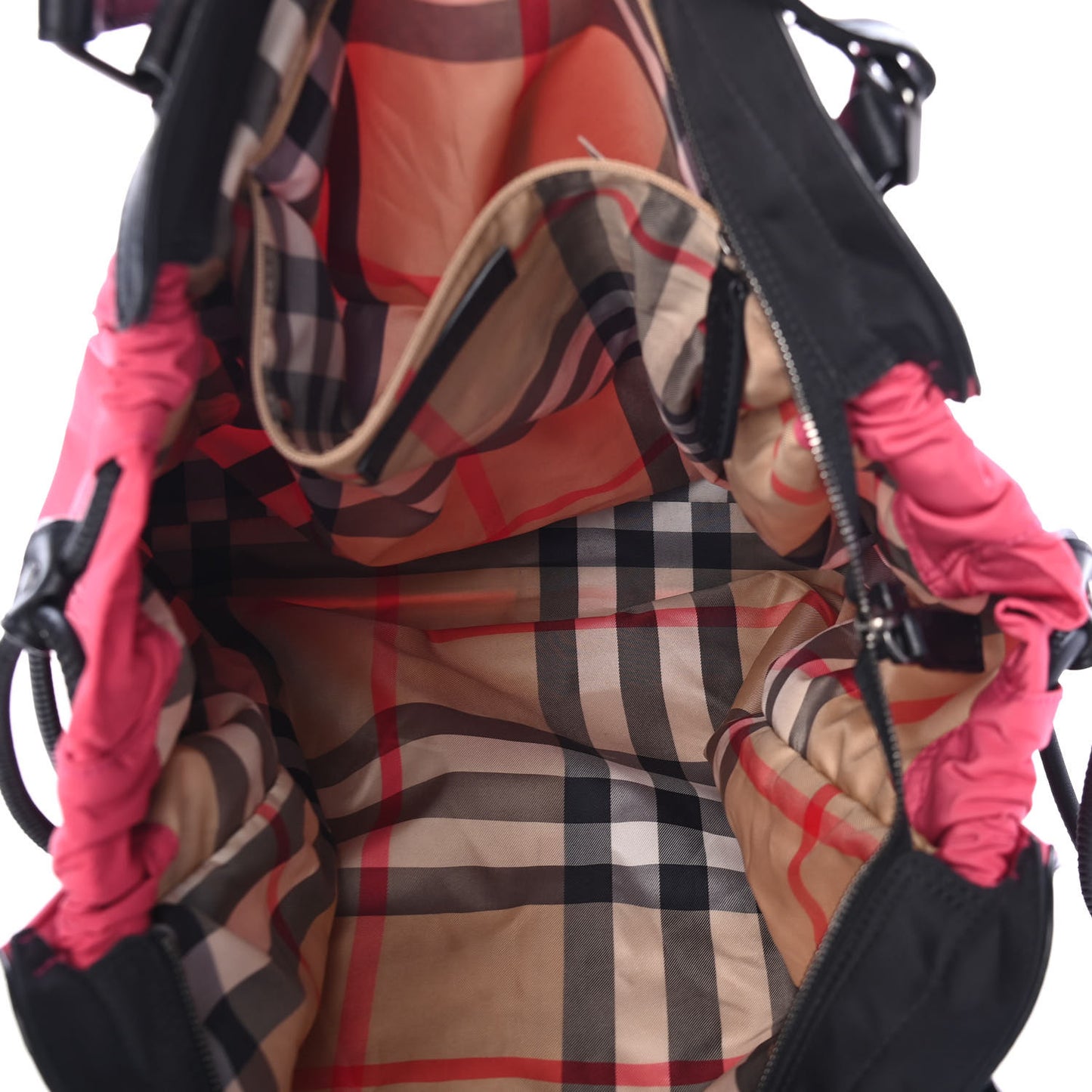 Nylon Buckleigh Packable Tote Bag Raspberry