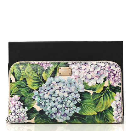Dolce & Gabbana Dauphine Floral Print Zip Around Wallet Multicolor 10 of 10