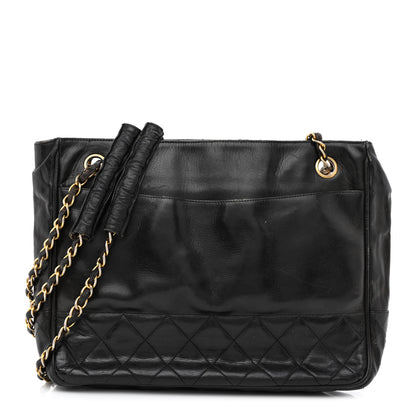 Chanel Lambskin Quilted Shoulder Bag Black 1 of 20