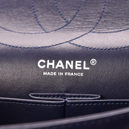 Chanel Aged Calfskin Quilted 2.55 Reissue 227 Flap Dark Blue 11 of 19