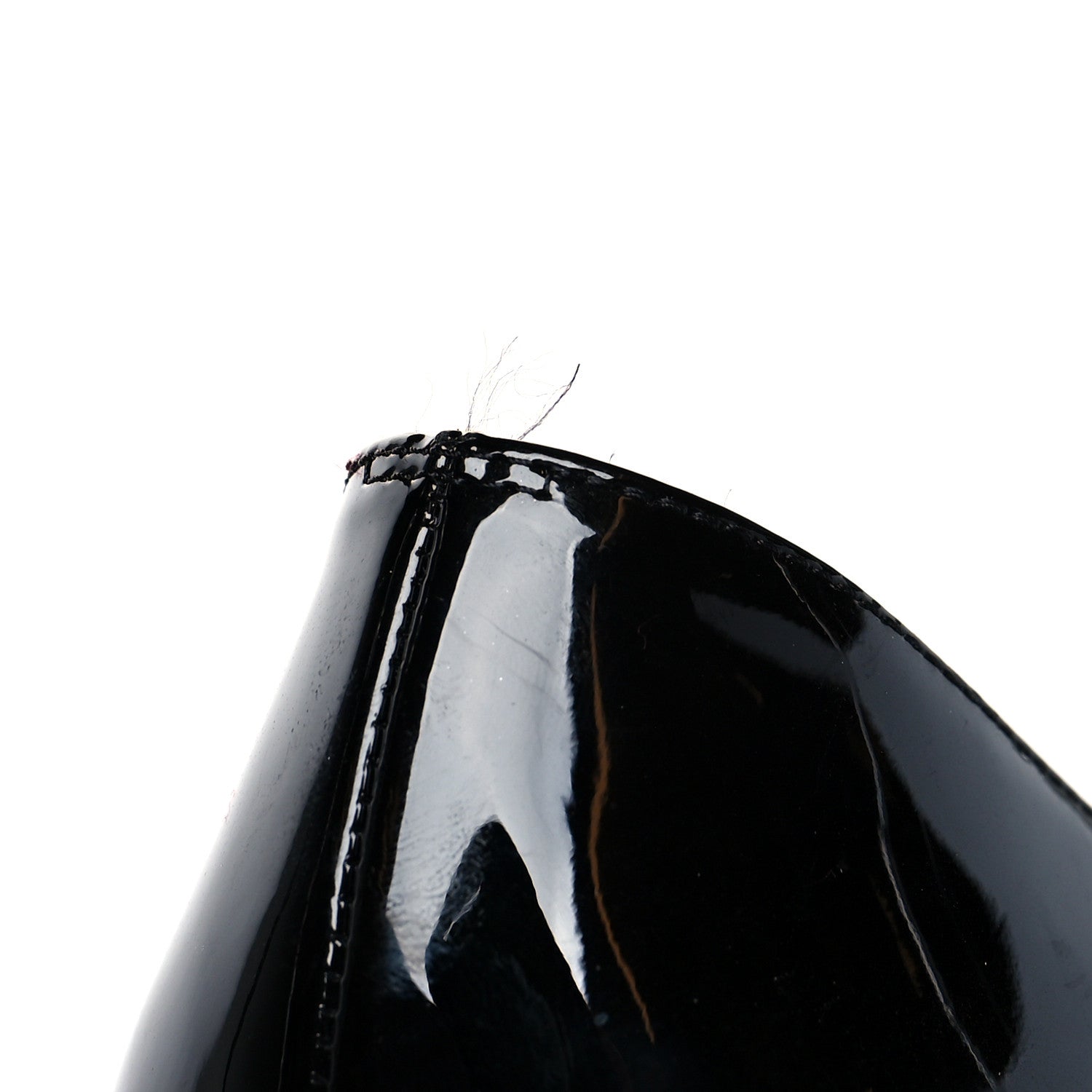 Christian Louboutin Patent Pigalle 85 Pumps 37 Black 9 of 9