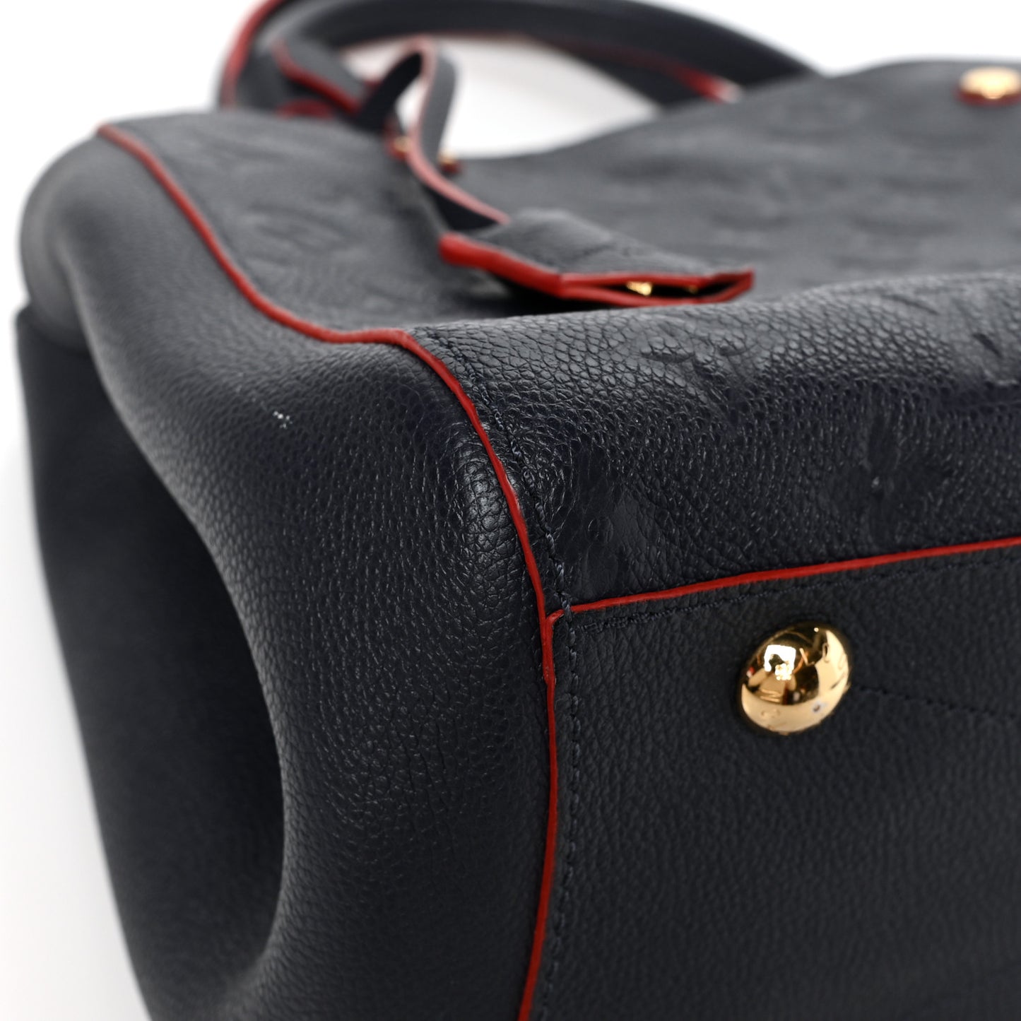 Empreinte Montaigne MM Marine Rouge