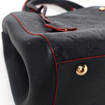Louis Vuitton Empreinte Montaigne MM Marine Rouge 11 of 15