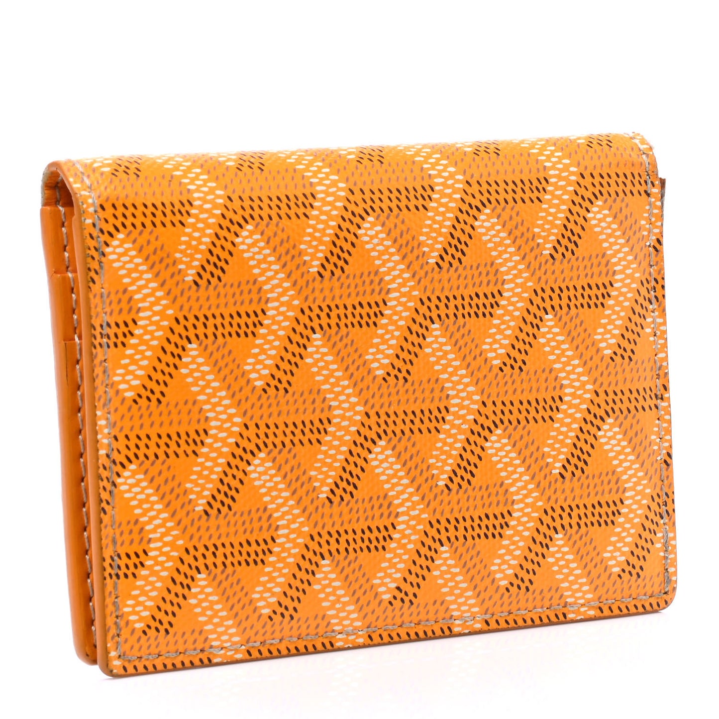 Goyardine Saint Marc Card Holder Yellow
