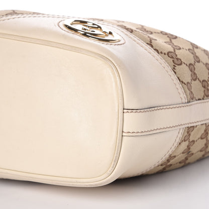 Gucci Monogram Medium New Britt Hobo Off White 11 of 12