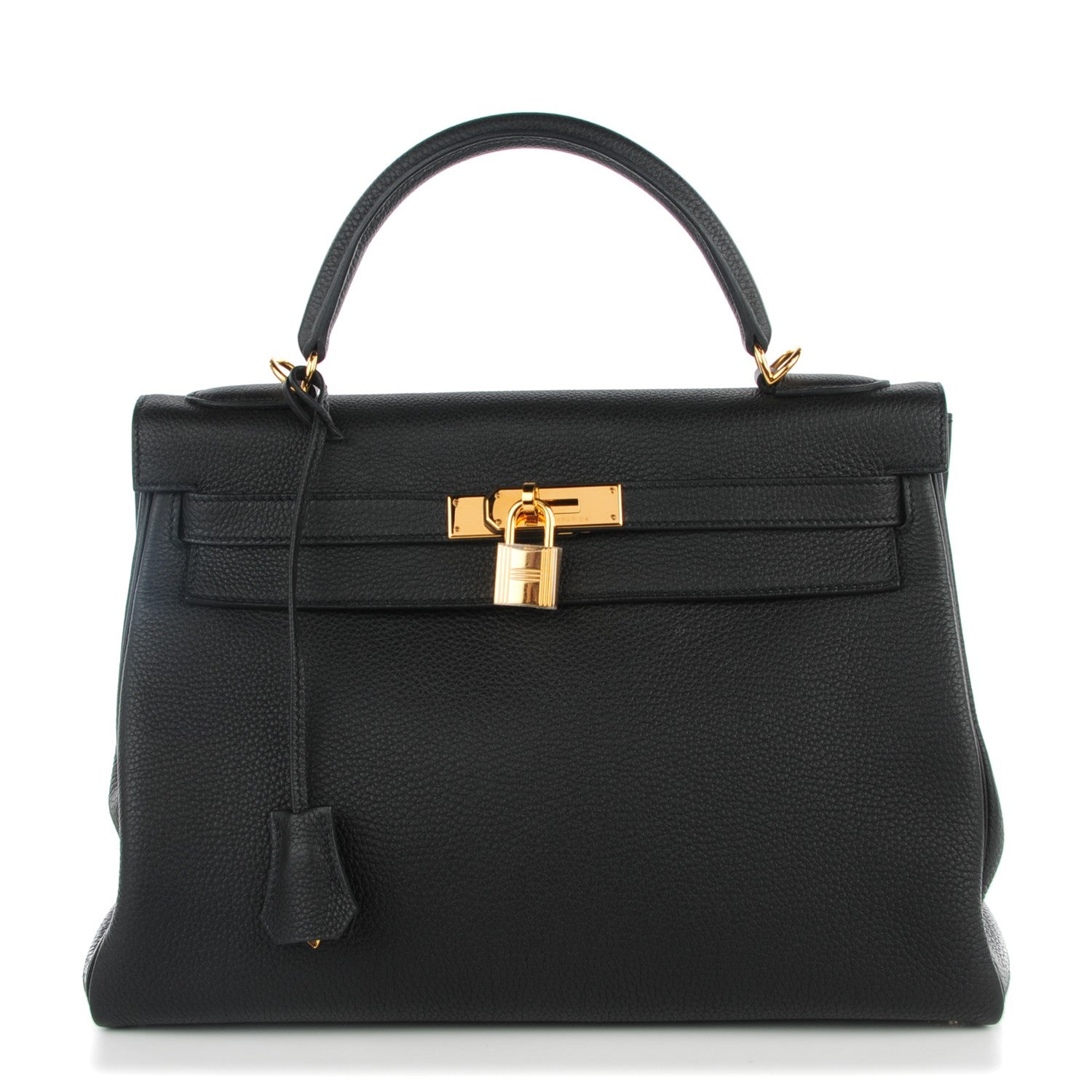 Hermes Togo Kelly Retourne 32 Black 1 of 23