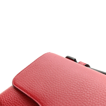 Gucci Dollar Calfskin Interlocking G Top Handle Shoulder Bag Red 20 of 21