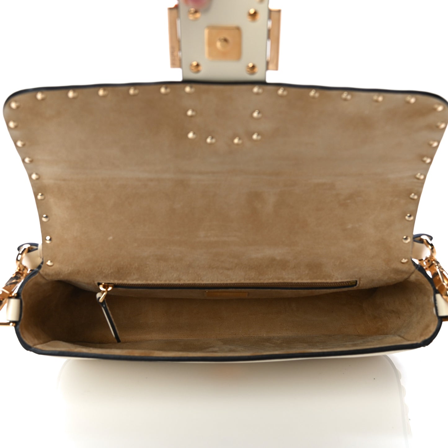 Vitello King Metal Stitch Baguette Pergamena