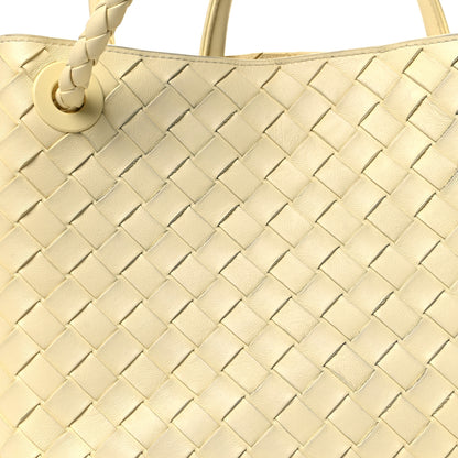 Bottega Veneta Nappa Intrecciato Medium Andiamo Shoulder Bag Chamomile 12 of 14