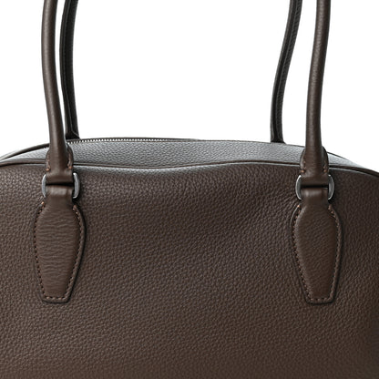 The Row Grained Calfskin EW India Deep Brown 7 of 9