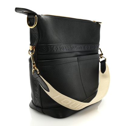 Louis Vuitton Calfskin Cruiser GM Black 3 of 8