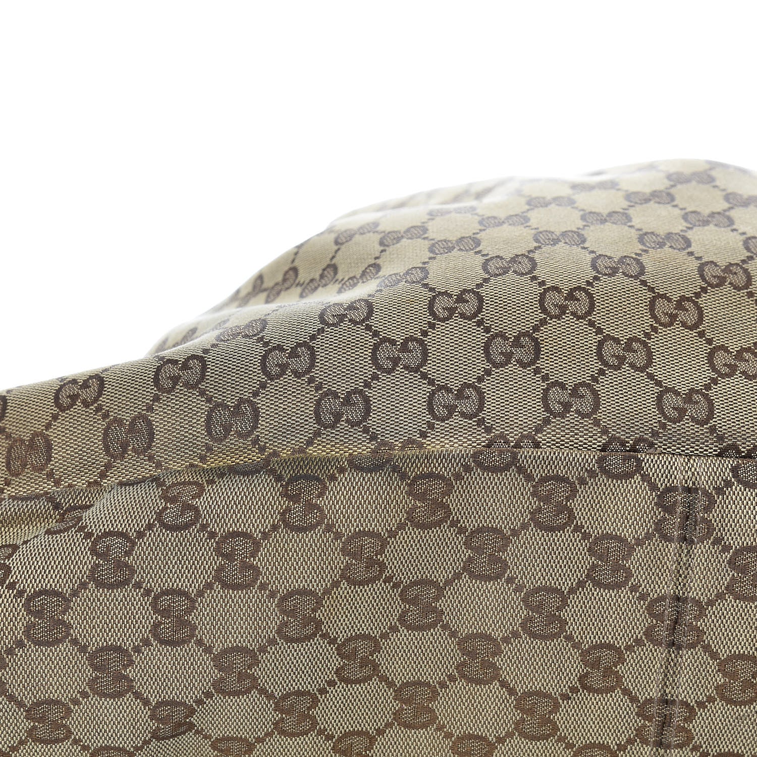Gucci Monogram Large Horsebit Chain Hobo Dark Brown 14 of 15