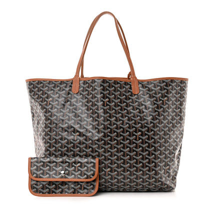 Goyard Goyardine Saint Louis GM Black Gold 1 of 14