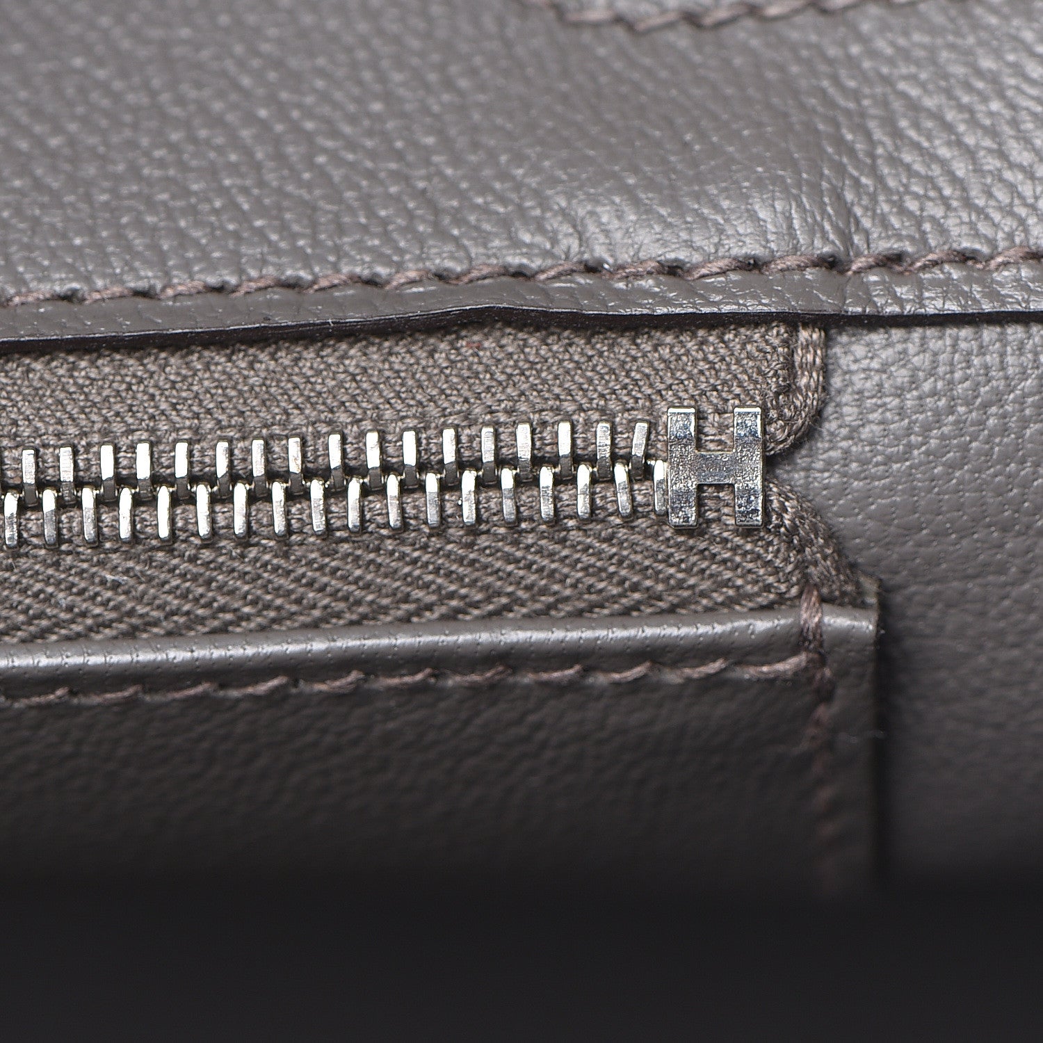 Hermes Togo Birkin 30 Etain 24 of 38