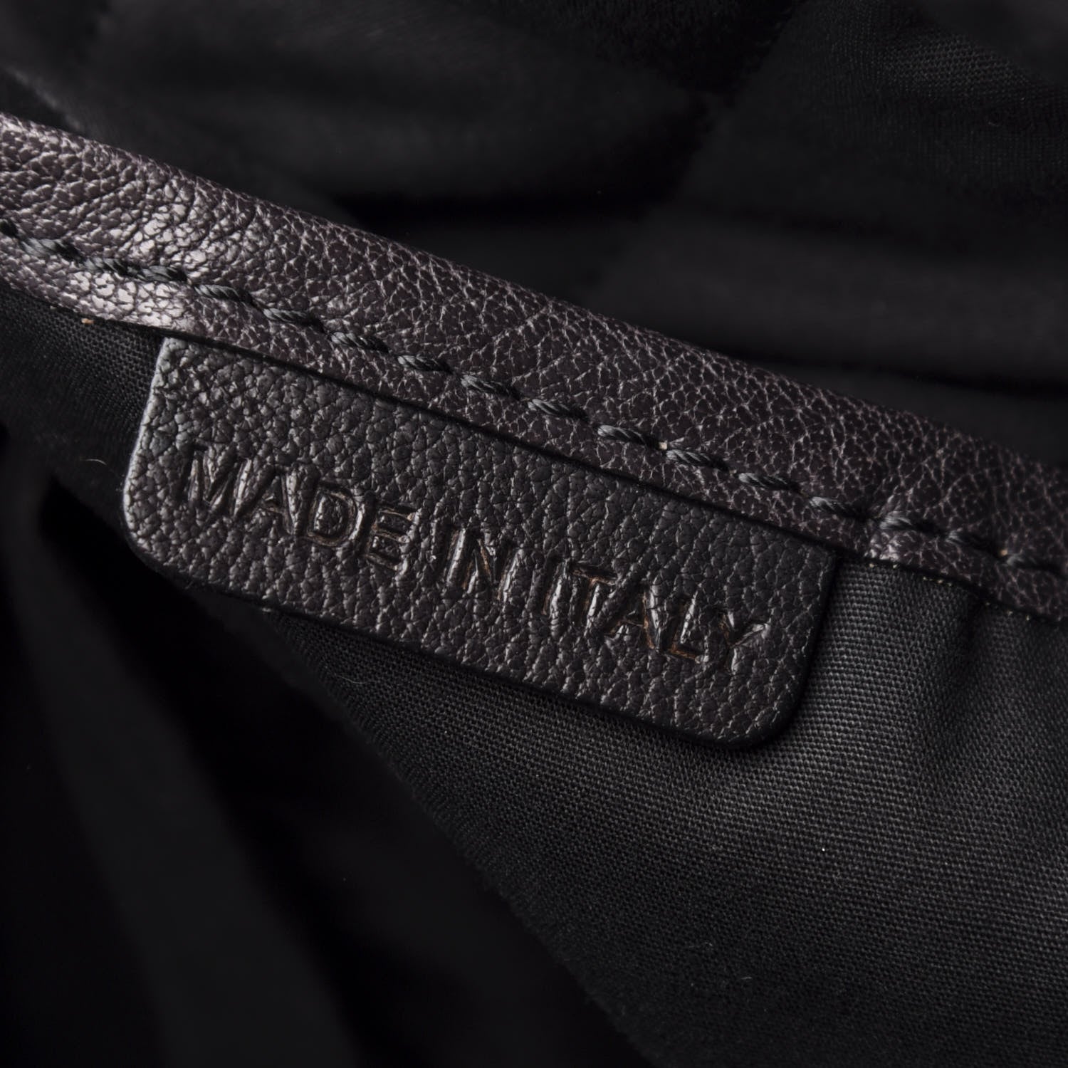 Burberry Grained Calfskin Crossbody Bag Black Brown 9 of 12