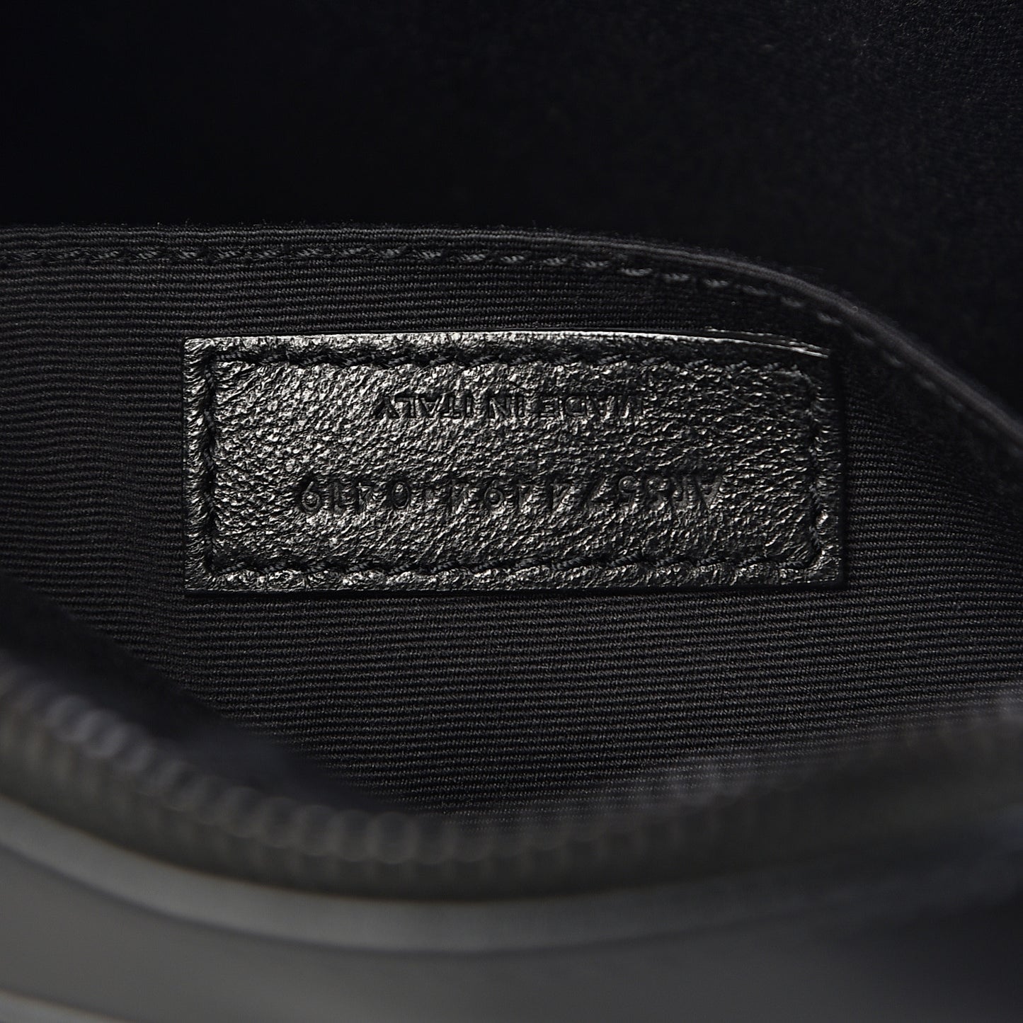Calfskin Matelasse Monogram Lou Camera Bag Black