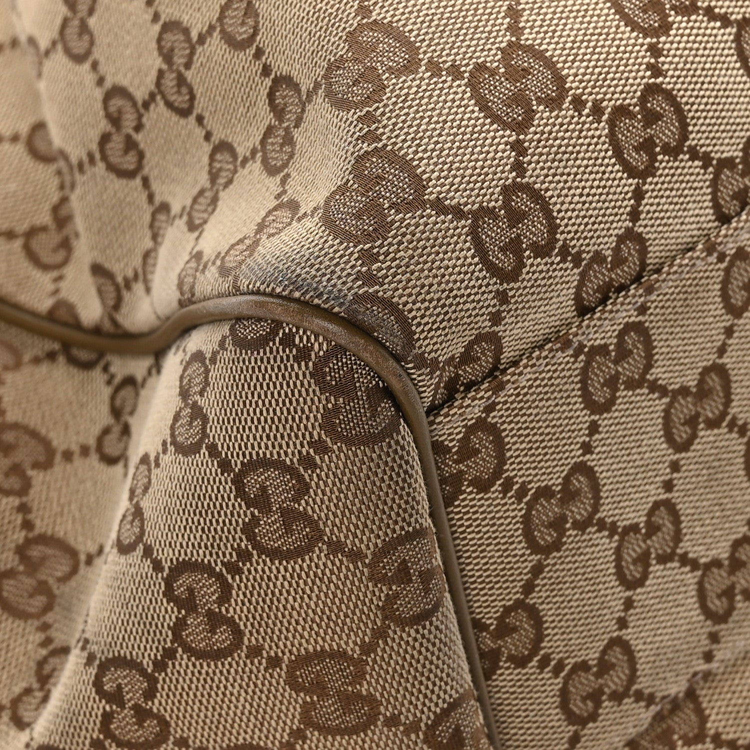 Gucci Monogram Medium Sukey Tote Beige Ebony 9 of 16