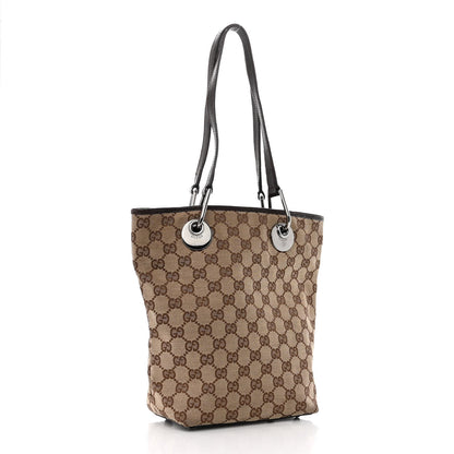 Gucci Monogram Small Eclipse Tote Brown 3 of 10