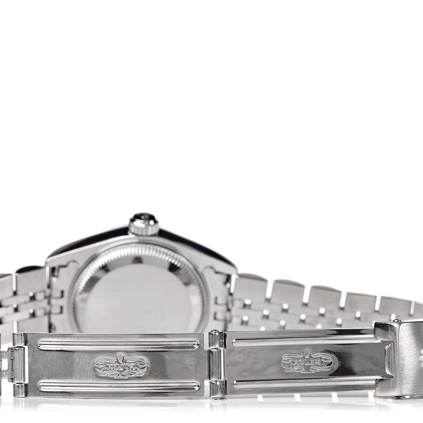 Stainless Steel 26mm Oyster Perpetual Date Watch Silver 79240