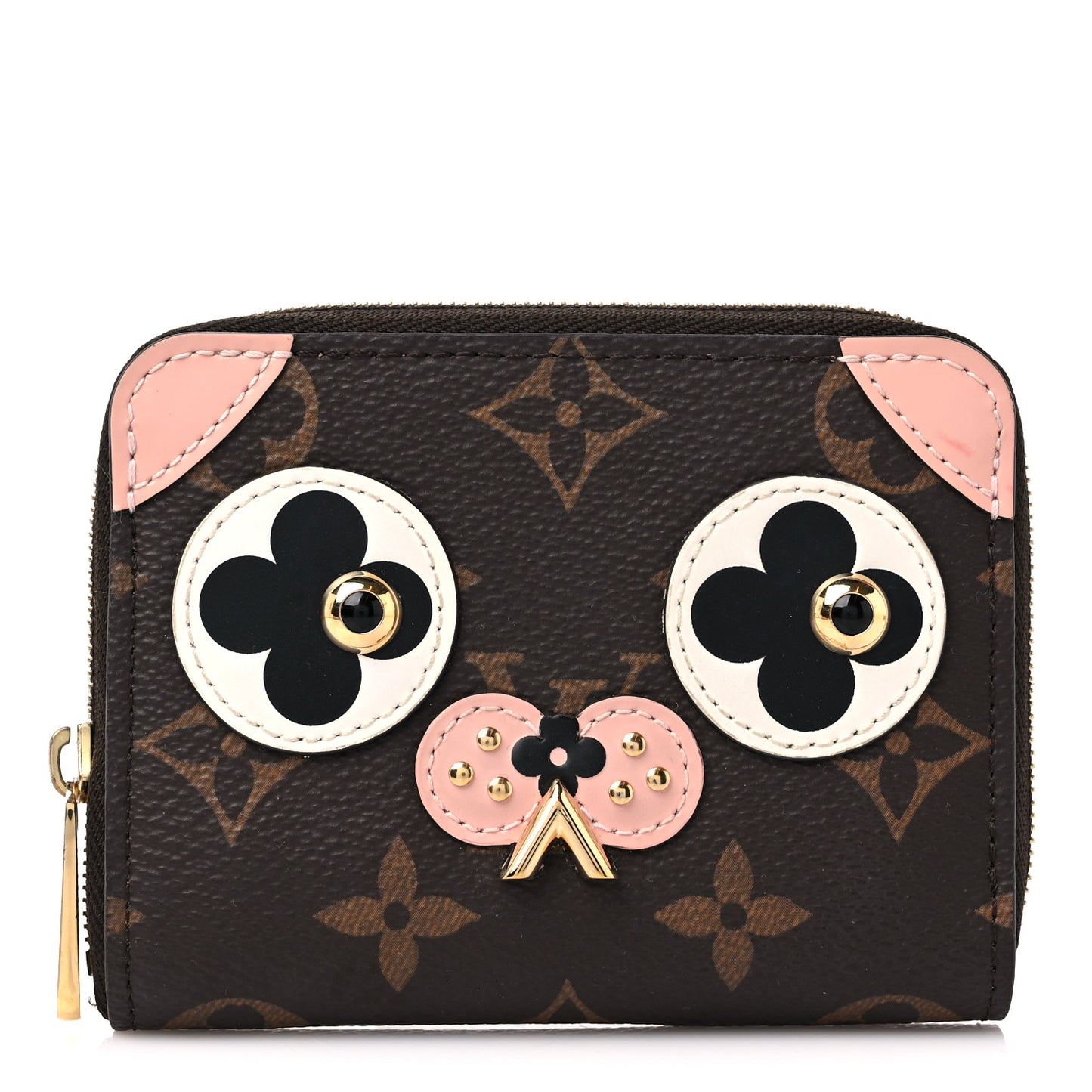 Monogram Valentine Dog Zippy Coin Purse