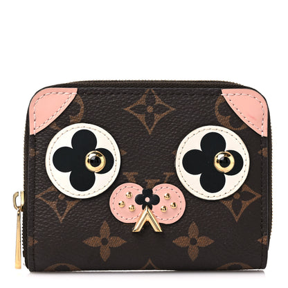 Louis Vuitton Monogram Valentine Dog Zippy Coin Purse 1 of 10