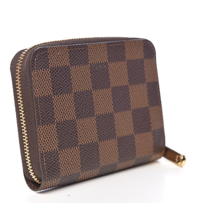 Louis Vuitton Damier Ebene Zippy Coin Purse 3 of 7