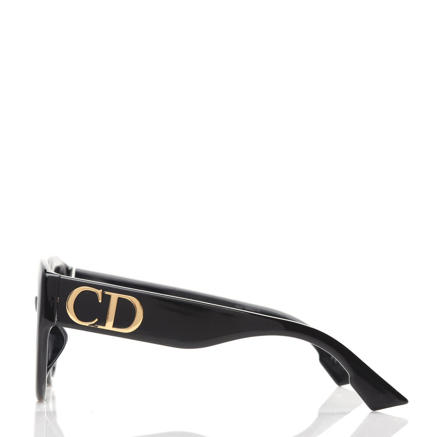 Acetate DDior Cat Eye Sunglasses Black