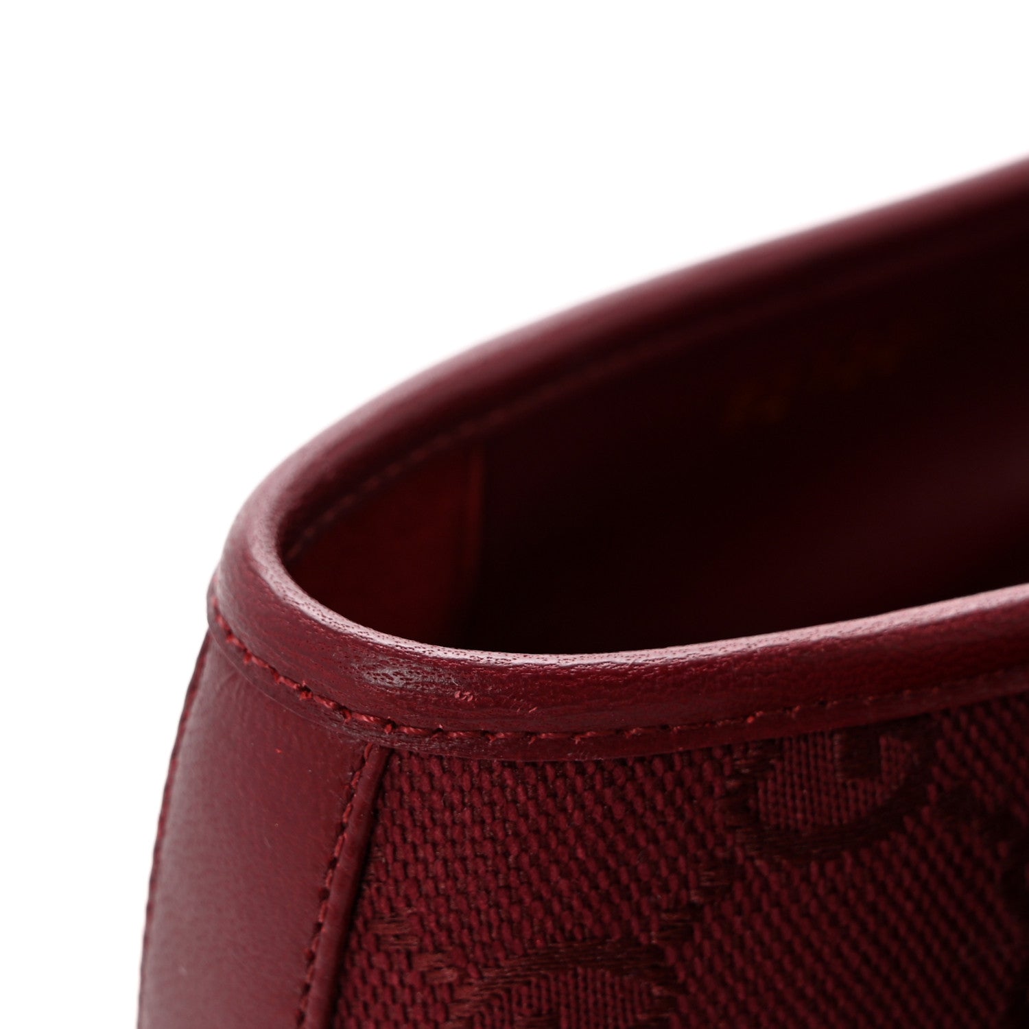 Gucci GG Monogram Horsebit Ballet Flats 36.5 Rosso Ancora 11 of 12