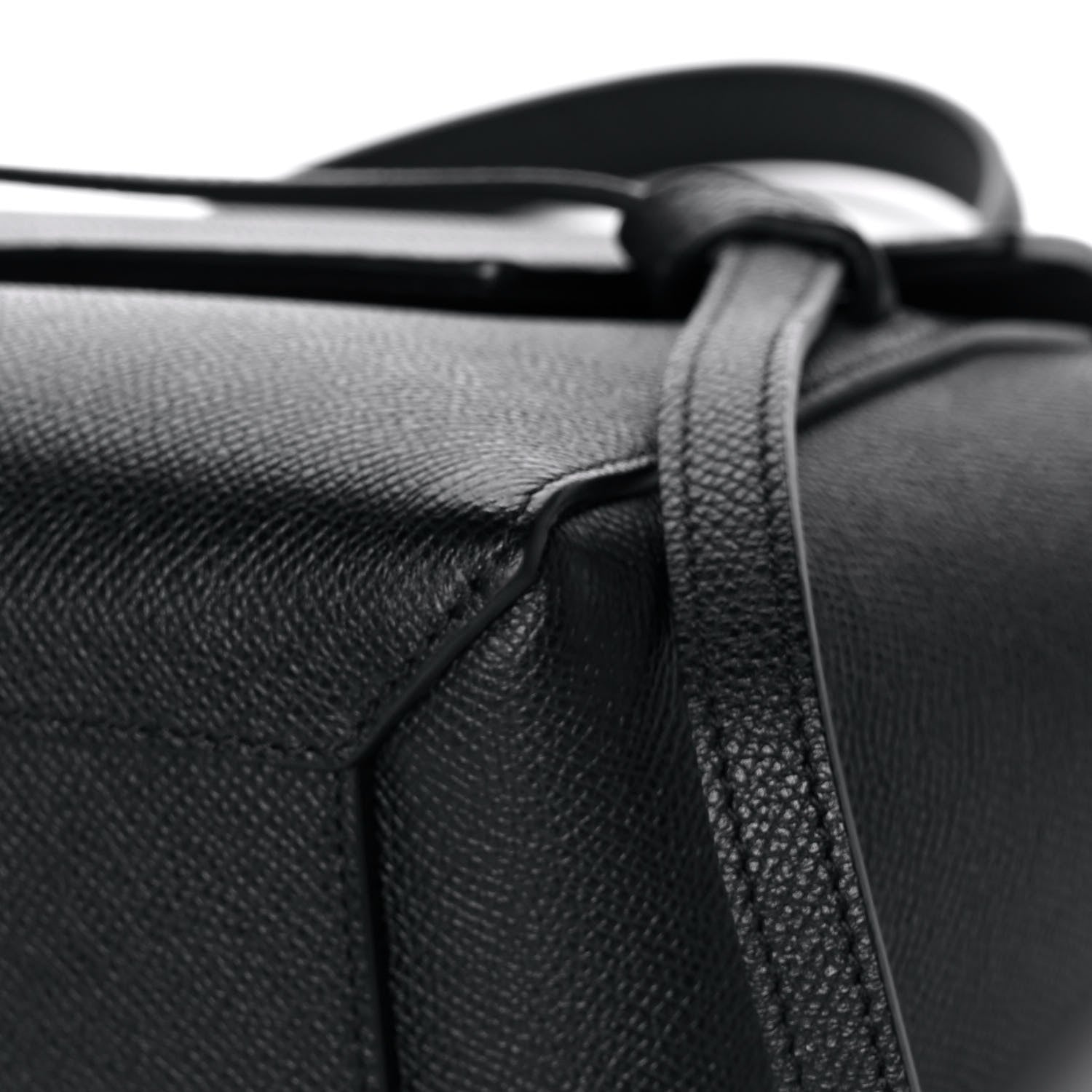 Celine Grained Calfskin Nano Belt Bag Black 9 of 12
