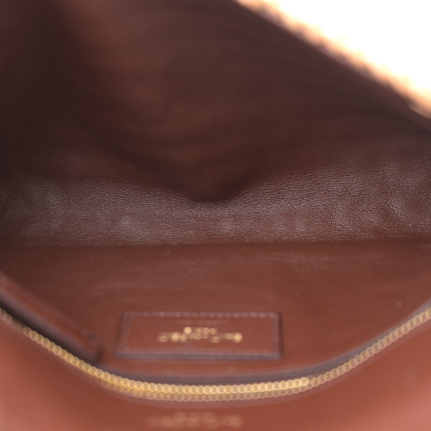 Saint Laurent Raffia Monogram Tassel Kate 99 Dark Nude 5 of 11