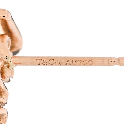 Tiffany 18K Rose Gold Paloma's Graffiti Love Single Earring 4 of 4